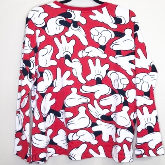 Disney x H&M Collab Mickey Hands Long Sleeve Tee - Picture 2 of 4